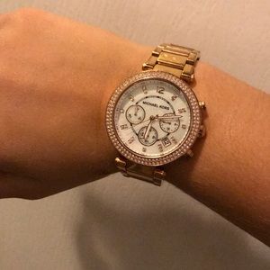 Michael Kors gold women’s watch